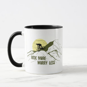 Mug Citation de VTT motivationnelle - Cyclisme drôle