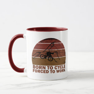 Mug Citation de VTT motivationnelle - Cyclisme drôle