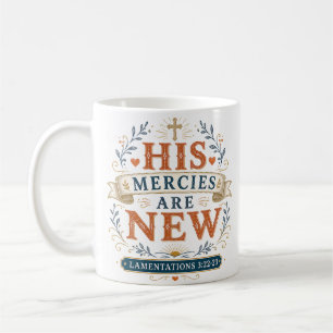 Mug Citation d'encouragement quotidien « Ses bontés so