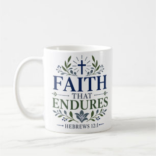 Mug Citation d'encouragement spirituel : La foi qui en