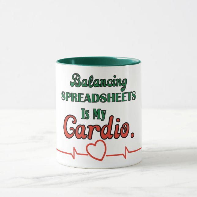 Mug Citation d'expert-comptable drôle (Centre)