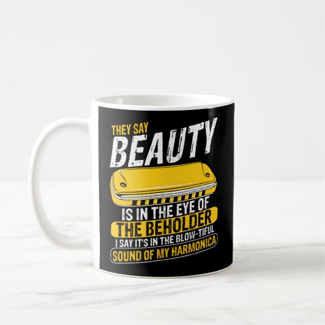 Mug Citation D'Orgue De Bouche Pour Le Joueur De Harpe (Gauche)