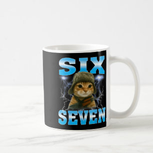 Mug Citation drôle 67 Chats Mal de ventre Survivant Mè