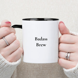 Mug Citation drôle de Badass Brew
