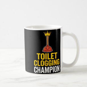 Mug Citation drôle de boucheur de toilettes Chamon Bou