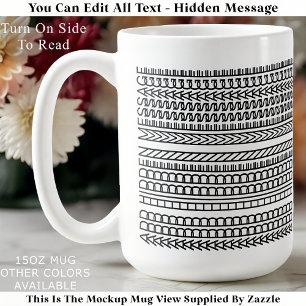 Mug Citation drôle de famille Message caché 152 Drôle