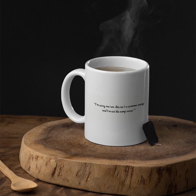 Mug Citation drôle de infirmière sans honte (Créateur téléchargé)