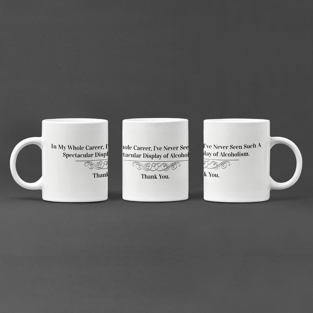 Mug Citation Drôle De Médecin Sans Honte (Créateur téléchargé)