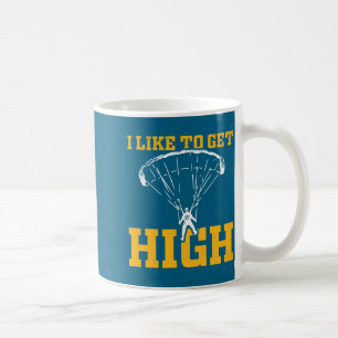 Mug Citation drôle de parachute de parachutiste