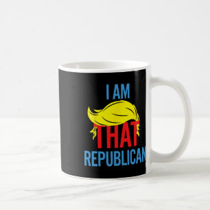 Mug Citation drôle de Républicain conservateur Je suis