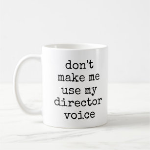 Mug Citation drôle d'humoriste de théâtre pour réalisa
