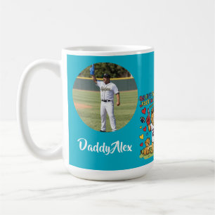Mug Citation drôle et mignonne Photo de papa footballe