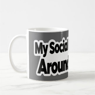 Mug Citation drôle pour introverti buveur de café ou d