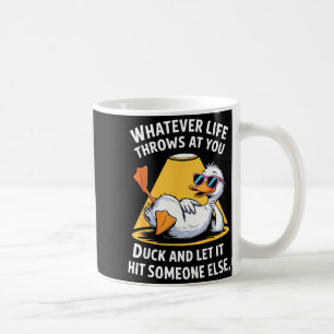 Mug Citation drôle pour les amateurs de canards pour h