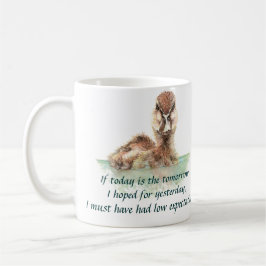 Mug Citation drôle sur la vie Sucre mignon Canard en c