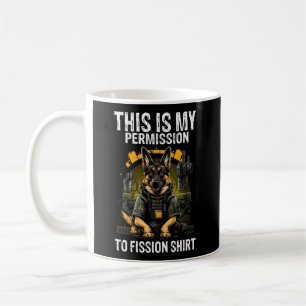 Mug Citation Du Génie Nucléaire Pour Radiation Nucléai