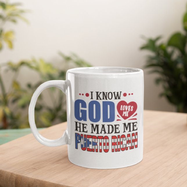 Mug Citation du patrimoine de Porto Rico drôle (puerto rico funny quote mug)