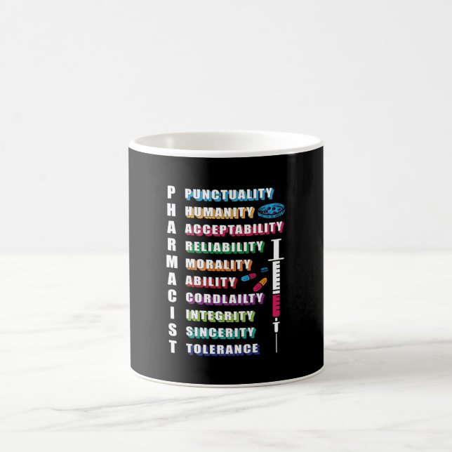 Mug Citation du pharmacien Technicien en pharmacie Pha (Centre)