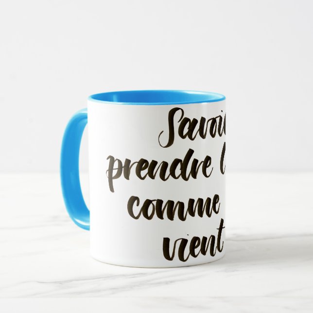 Mug Citation française Musique (Devant gauche)