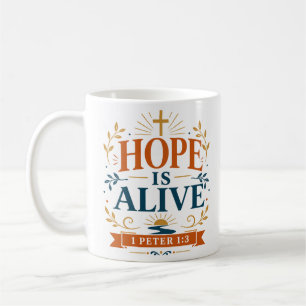 Mug Citation Inspirante de Foi Chrétienne Espérance Es