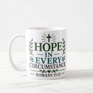 Mug Citation Inspirante Espoir En Toute Circonstance
