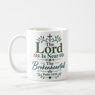 Mug Citation Inspirante Espoir Près des Cœurs Brisés