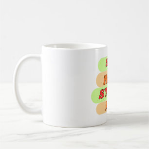 Mug Citation Inspirante Féminine Cœur Doux Esprit Fort