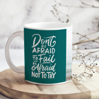 Citation inspirante "N'ayez pas peur" avec photo