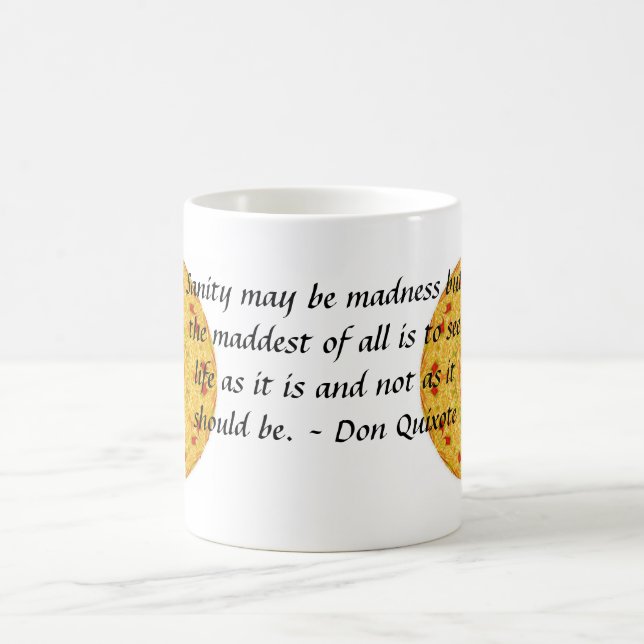 Mug Citation inspirée de Don don Quichotte (Centre)