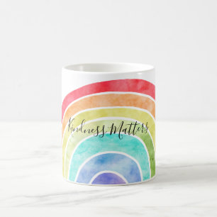 Mug Citation inspirée personnalisée Rainbow