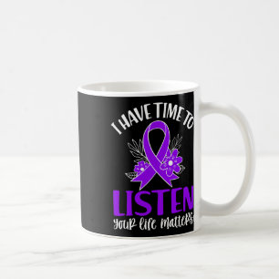 Mug Citation J'Ai Le Temps D'Écouter Le Ribb De Sensib
