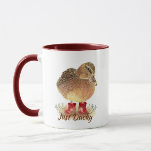 Mug Citation "Just Ducky"