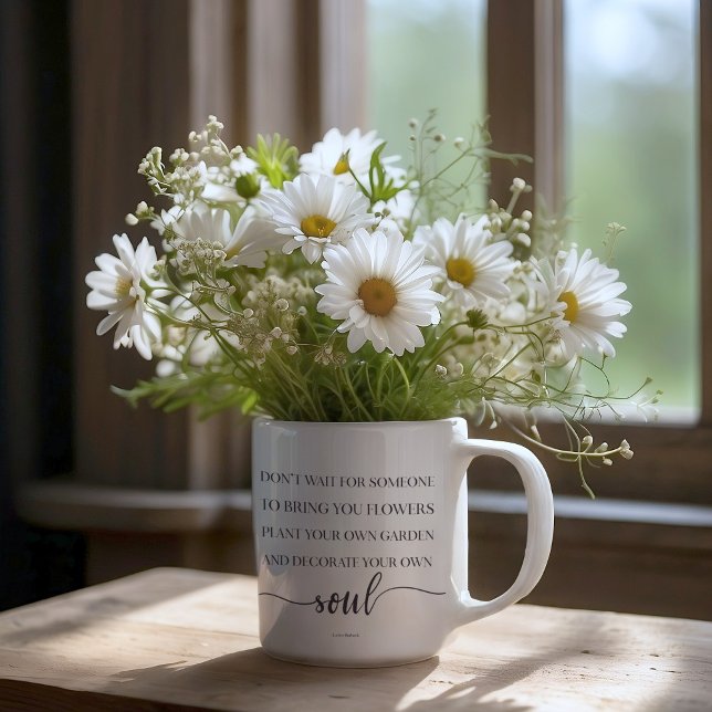 Mug Citation motivationnelle de jardinage (Créateur téléchargé)
