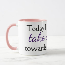 Mug Citation Motivationnelle mignonne Imprimer Café ro
