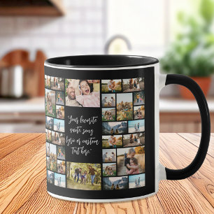 Mug Citation personnalisée de 34 photos