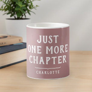 Mug Citation Personnalisée de Drôle Amateur de Livres