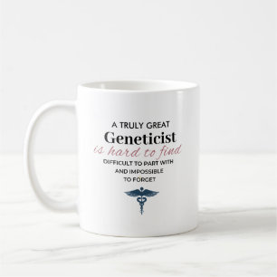 Mug Citation personnalisée d'un grand généticien
