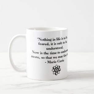 Mug Citation personnalisée Marie Curie