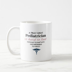 Mug Citation personnalisée pour un excellent pédiatre