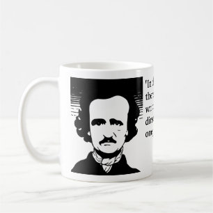 Mug Citation Poe sur l'écriture de nouvelles