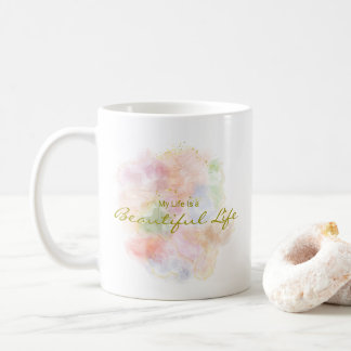 Mug Citation Positive Personnalisée en Art de Résine T
