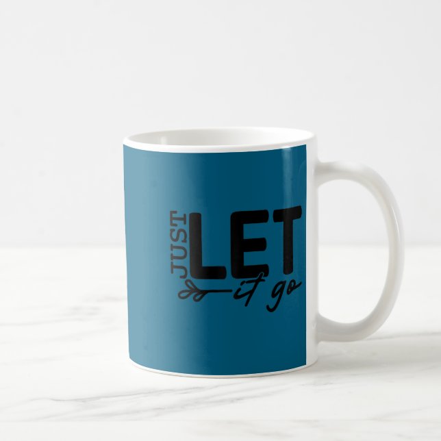 Mug Citation positive pour femmes Lâchez prise Inspira (Droite)