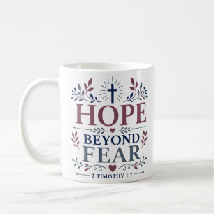 Mug Citation quotidienne de foi chrétienne Espoir au-d