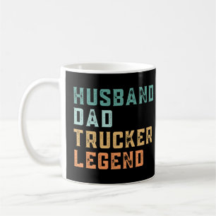 Mug Citation Retro Vintage Papa Trucker