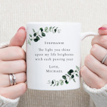 Citation romantique Eucalyptus Personnalisé