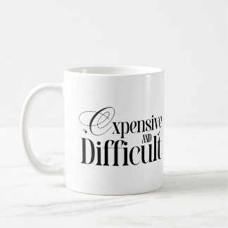 Mug Citation Snarky Drôle Et Cher Et Difficile Femme M