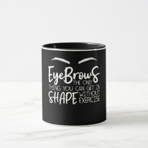 Mug Citation sourcils Barre Flèche Flèche Technologi