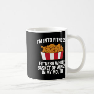 Mug Citation sur les ailes de poulet Chaud Aile Fast F