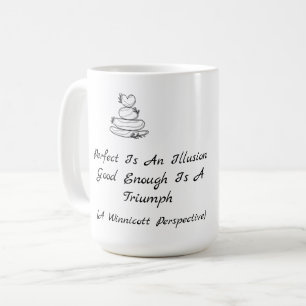 Mug Citation sur l'estime de soi de Winnicott