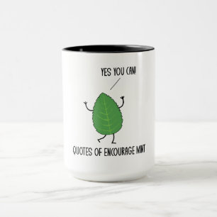 Mug Citations Amusantes D'Encourager Les Canons À Monn